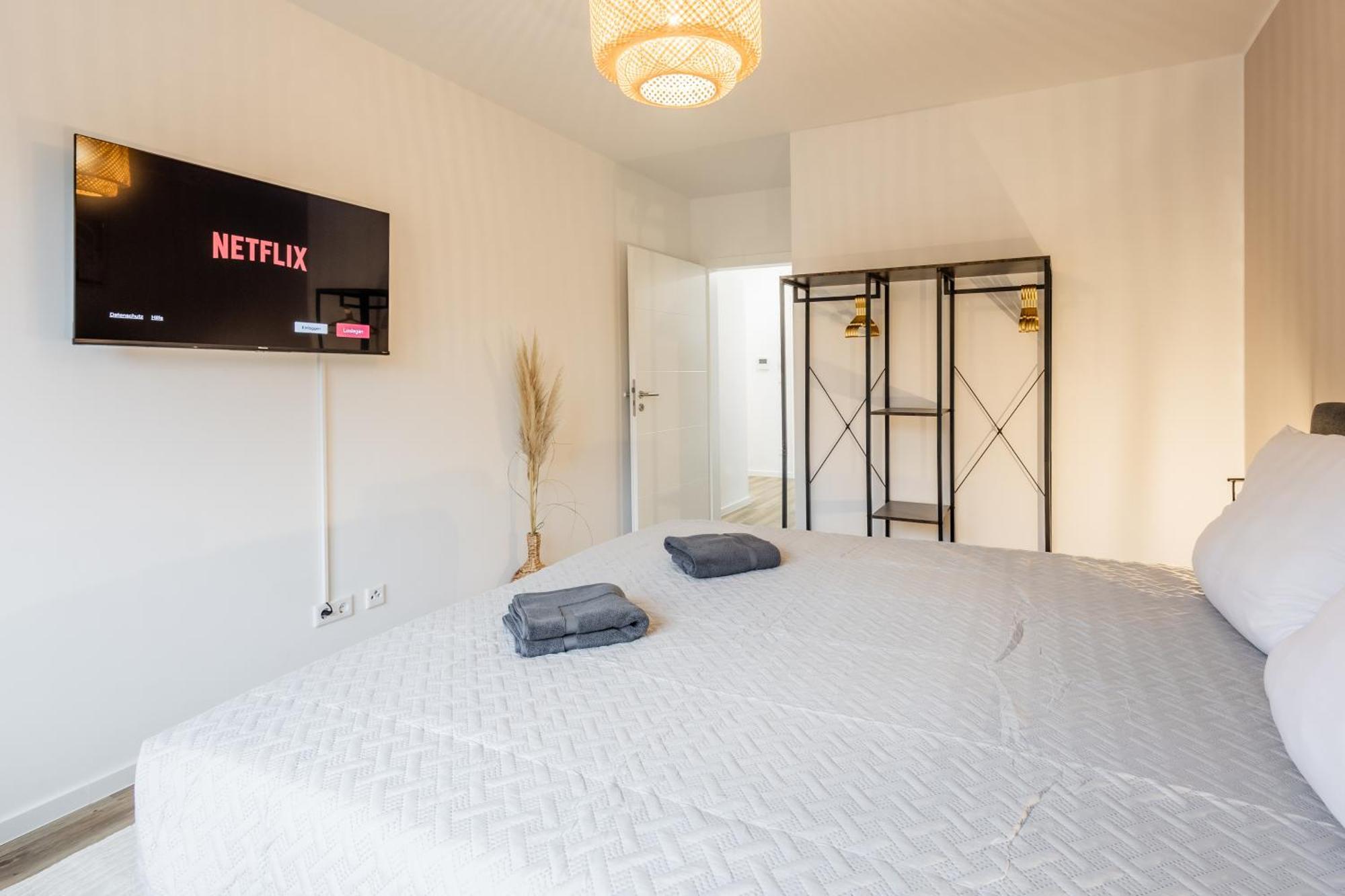 Premium Suite 02 I Smart-Tv I Terrasse I Wifi Hamm  Esterno foto