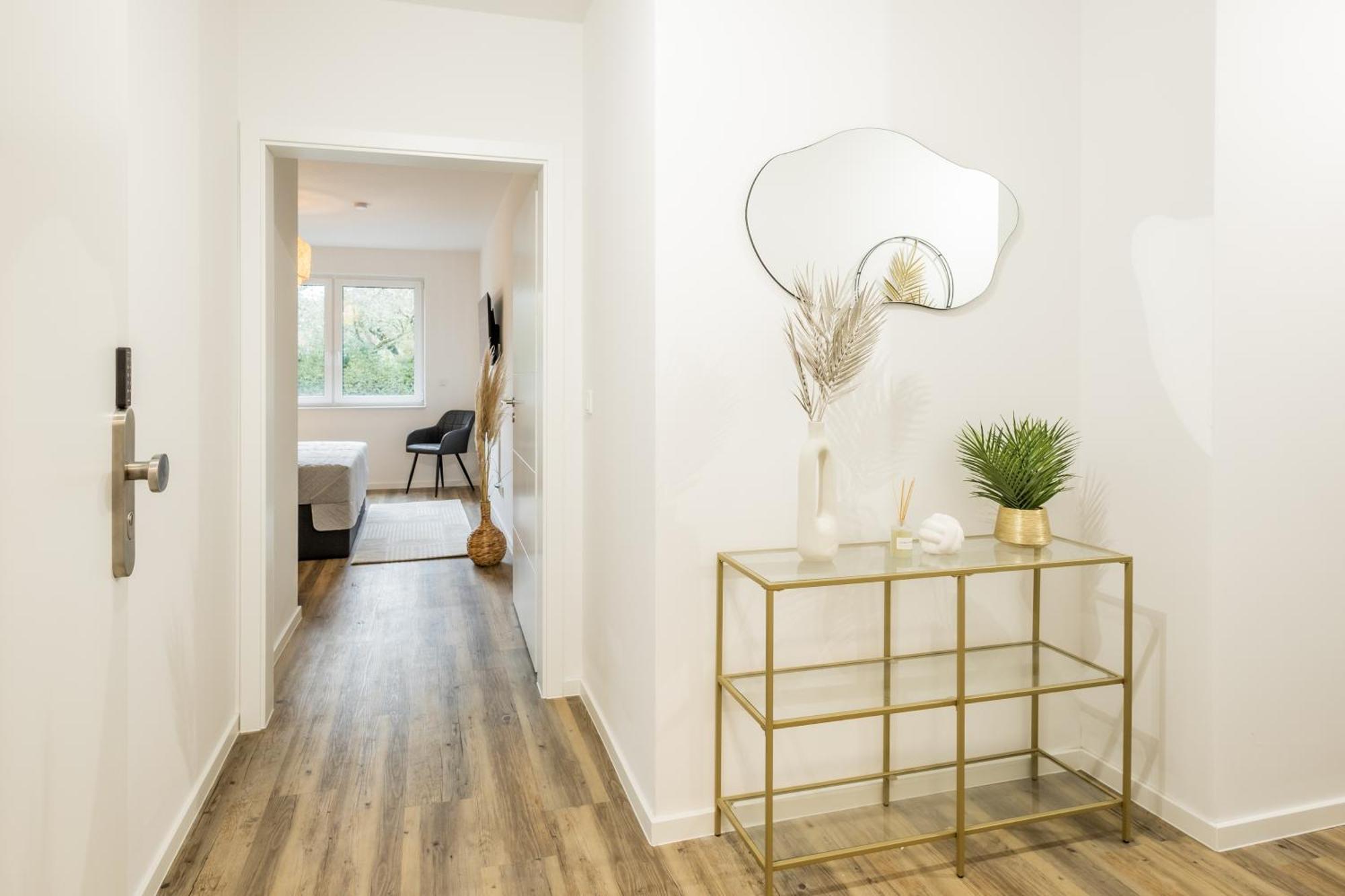 Premium Suite 02 I Smart-Tv I Terrasse I Wifi Hamm  Esterno foto